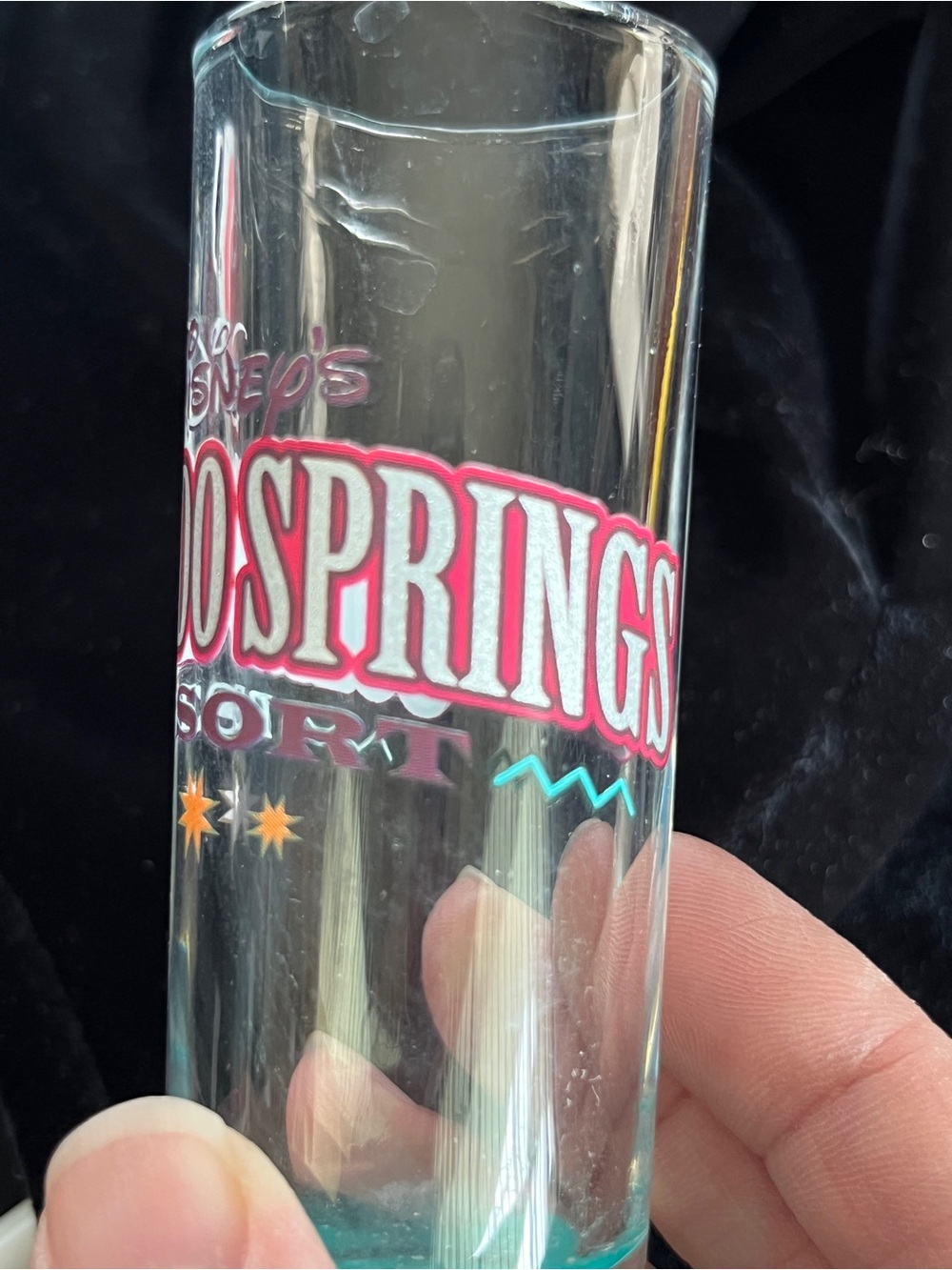 Disney CORONADO SPRINGS Resort Toothpick Shot Glass Tall - Picture 7 of 7